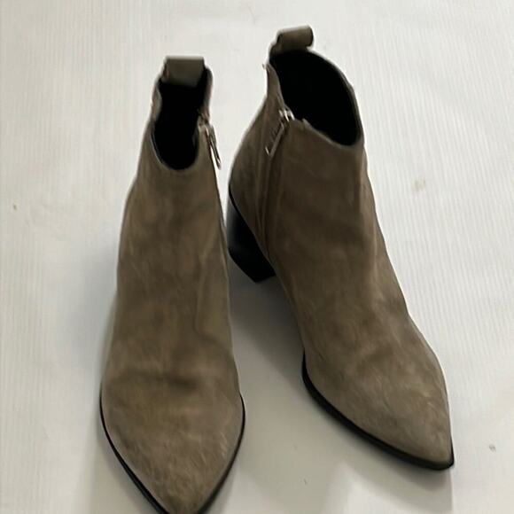 EVERLANE THE BOSS LEATHER SUEDE ANKLE BOOTS SIZE 5 - Picture 1 of 7